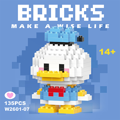 Donald Duck Small Bricks