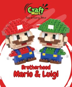 Super Mario and Luigi Brick Sets Build the Magic