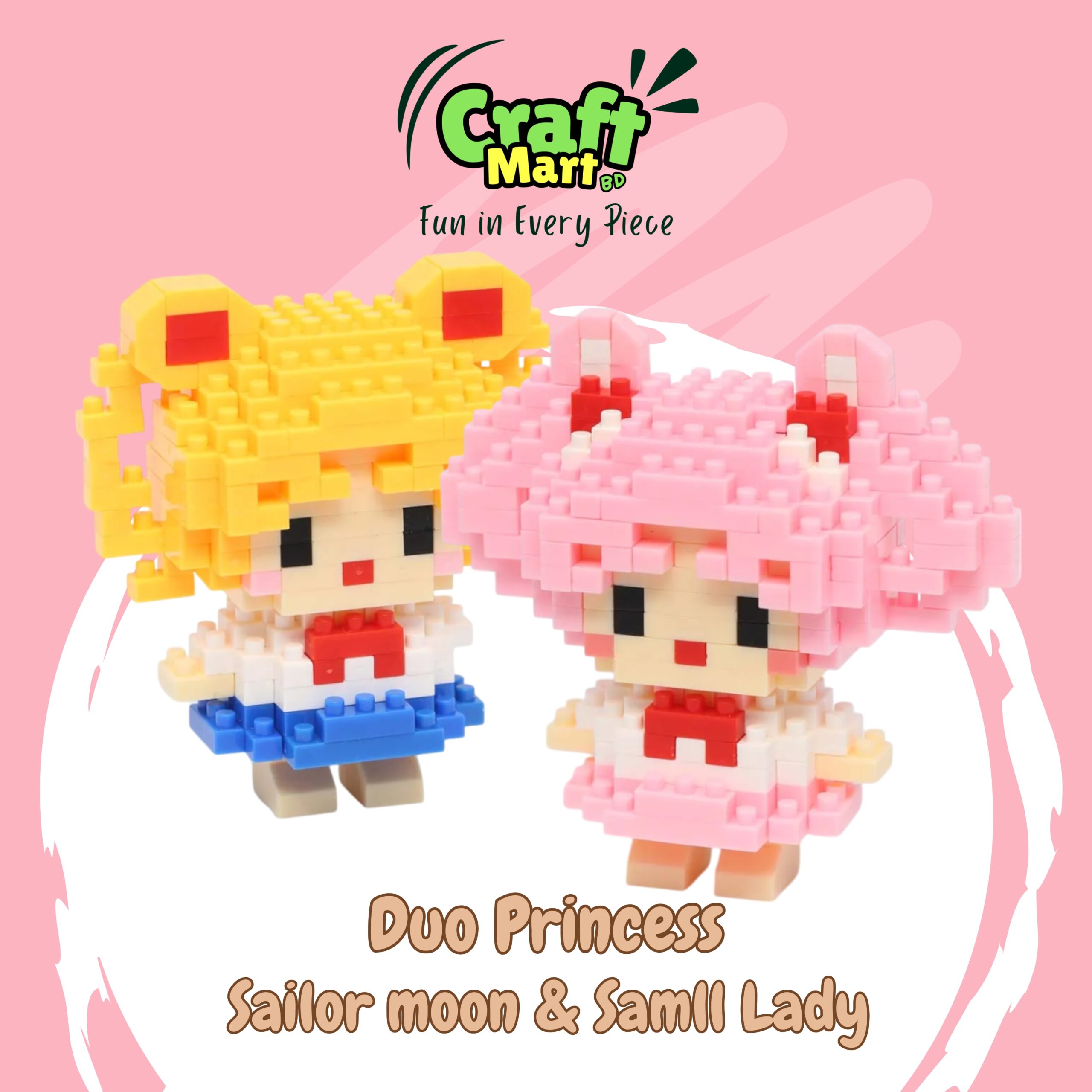 Sailormoon and Small lady – Build the Magic