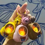 Labubu Light Up Backpack Keychain