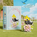 Grey Cockatiel Parrot Building Blocks 186-piece yellow-crested bird on floral perch K433 MEKANSM Select 85 more words to run Humanizer.