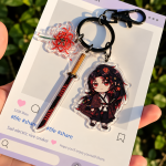 Yoriichi Tsugikuni Demon Slayer Acrylic Character Charm with Sword