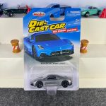 Maserati MC20 grey diecast car with black wheels and working suspension – MSZ