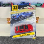 Toyota Camry red 1:64 diecast car with black wheels and working suspension – CCA