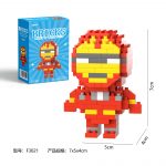Iron Man Marvel Super Hero Micro Building Blocks, Iron Man Building Blocks, Marvel Building Blocks, Marvel Super Hero Building Blocks, Iron Man Micro Blocks, Iron Man Mini Figure, Iron Man Collectible, Super Hero Building Blocks, Micro Building Blocks, Mini Building Blocks, DIY Iron Man Building Set, Marvel Collectibles, Iron Man F3021, F3021