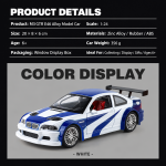 BMW M3 GTR E46 alloy model car specifications