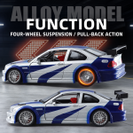 BMW M3 GTR E46 1:24 Diecast Model Car | CraftMartBD
